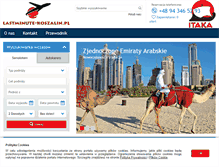Tablet Screenshot of lastminute-koszalin.pl
